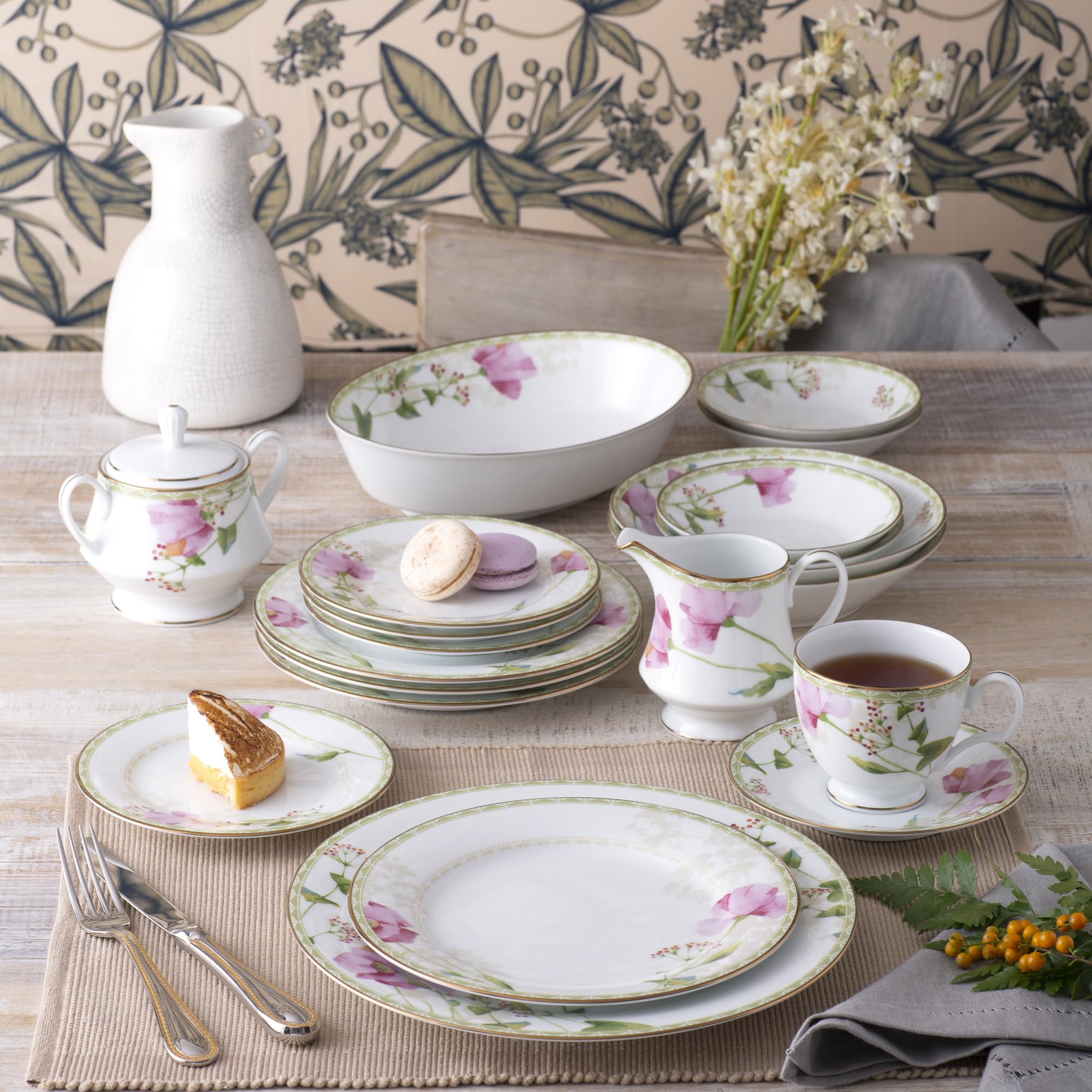 【Noritake】フローラルエンブレイスボウル16cm5枚 8099-451_life_1_1.jpg